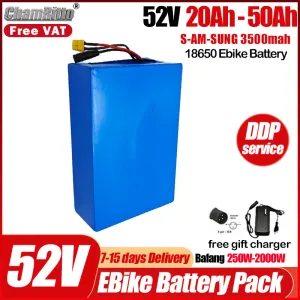 Cham-Ritto 52V 14Ah Samsung 18650 eBike Battery