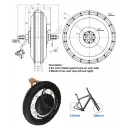 NBPower 72V 8000W QS273 Moto Kit (24")