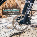 GOTRAX Tundra V2 Fat Tire Step-Over (Gray) - Image 8