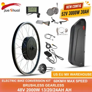 Generic 48V 2000W w/ 20Ah Waterproof Rear Hub Kit 700C