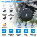 Bafang BBS02B 750W 48V CAN Kit w/ DPC-860C - Image 3